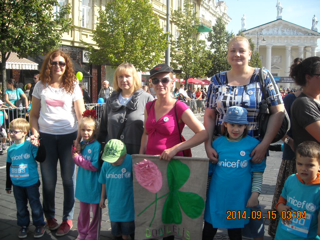 UNICEF maratonas 2014